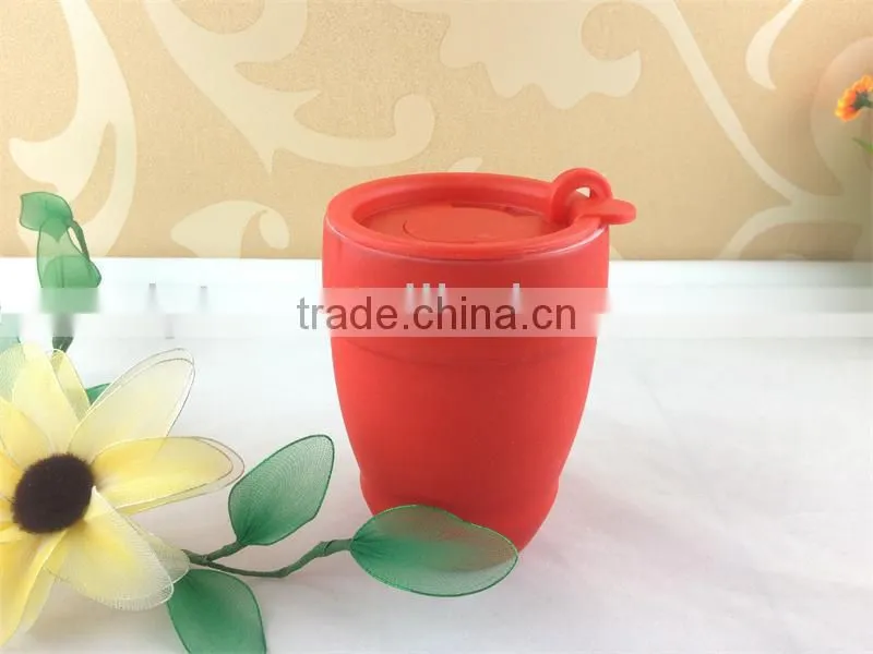 plastic lid color glaze ceramic coffee mug cup