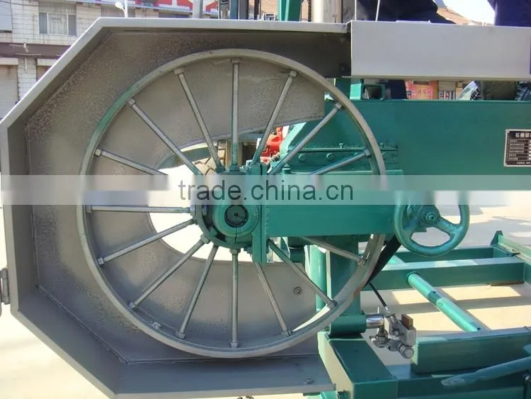 Special hot selling band saw , Portable horizontal band sawmill for woodworking factory