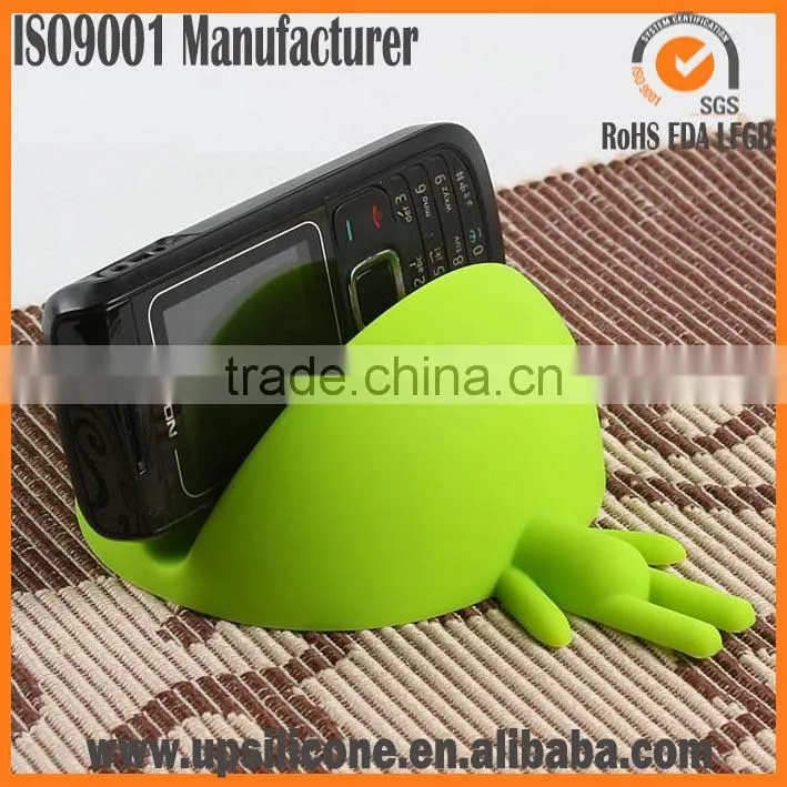 2014 Creative mouth design anti-slip silicone cell mobile phone holder funny cell phone holder for desk