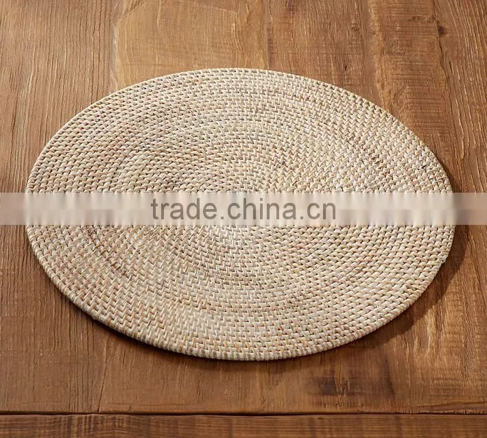 Braid water hyacinth place mat/table mat