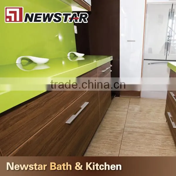 Made in China artificial green quartz countertop