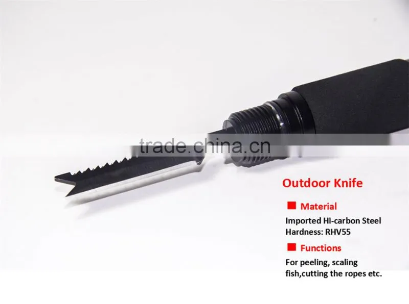 2016 10-in-1 Outdoor Emergency Shovel with Knife Hoe Hammer Fire Flint