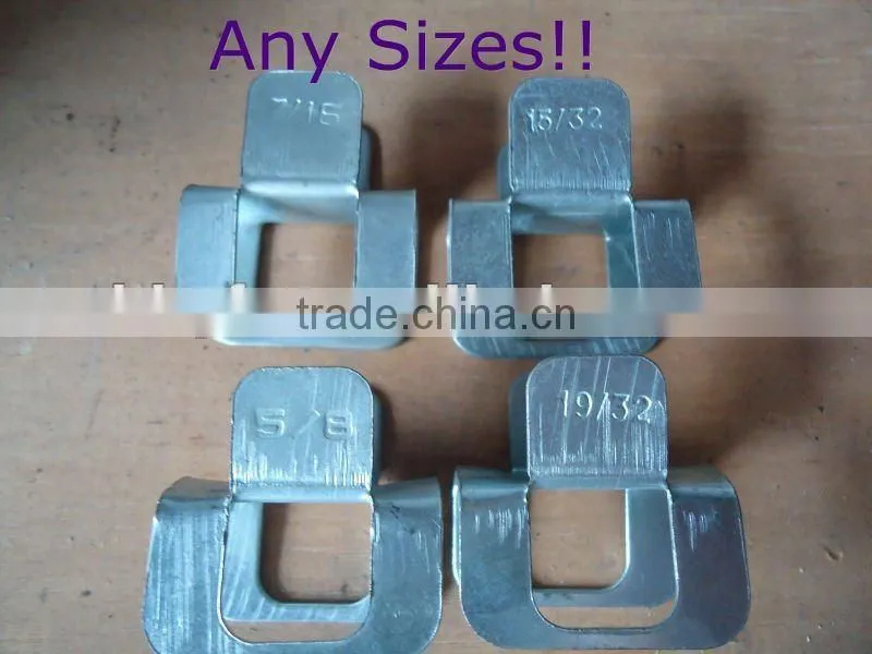 15/32" &6/17"Steel/Aluminum Plywood Clips 500pc/box china supplier