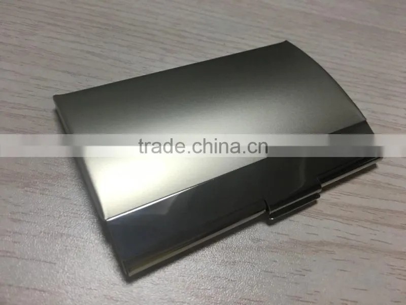 Business Gift Stainless Steel Name card Wallet Metal Business card holder