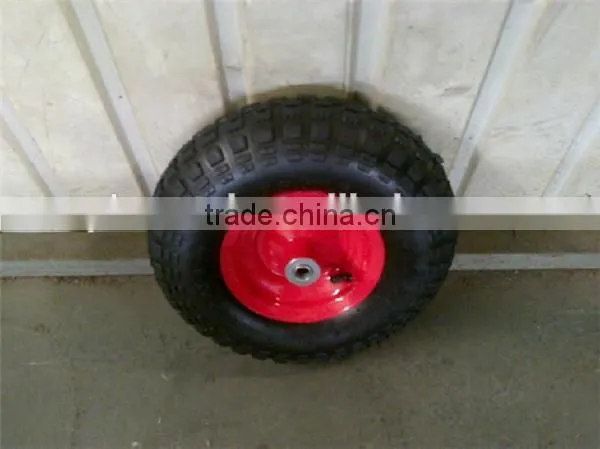 3.50-6 line pattern pneumatic wheelbarrow wheels
