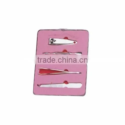 4 pc mini beauty manicure and pedicure set with box