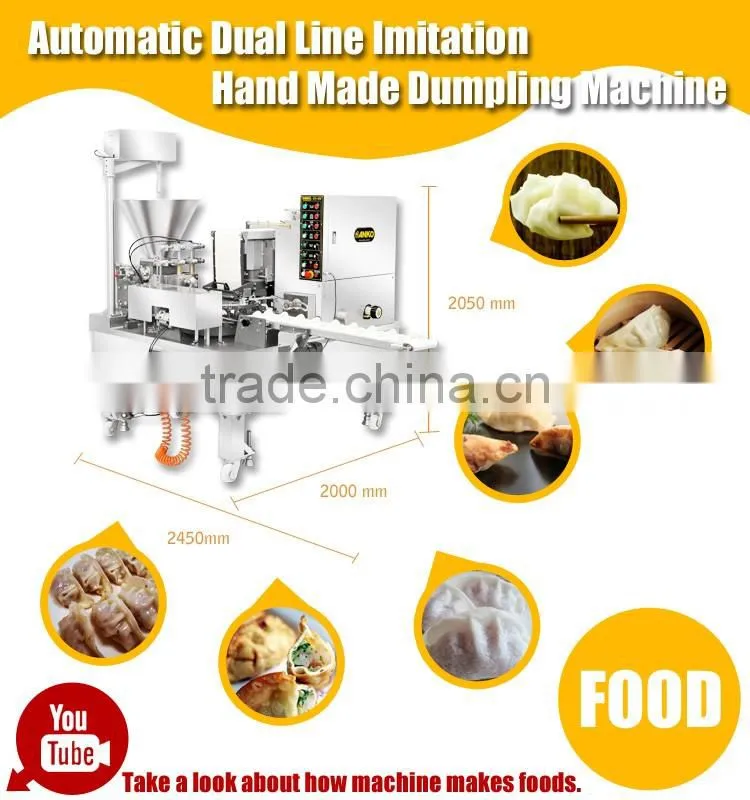 Anko Scale Making Filling Fried Gyoza Making Machine