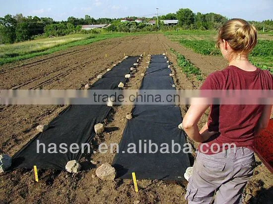 pp spunbonded nonwoven fabric for weed control