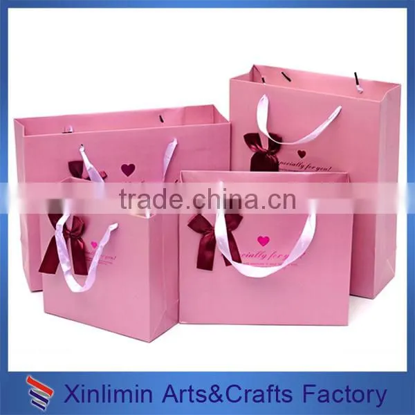 Hot sale paper bags with handles wholesale free sample paper bag