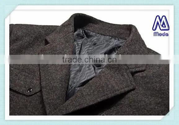 men winter jacket wool cotton
