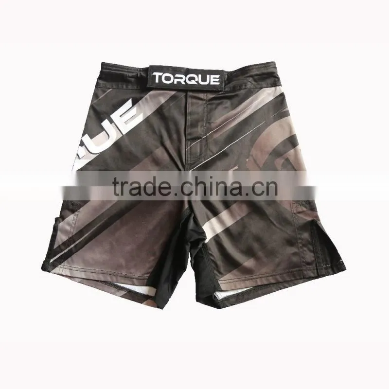 2-Way Stretch 100% Polyester Fight Shorts MMA Shorts