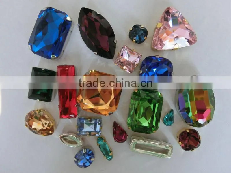 charming crystal earing pendant