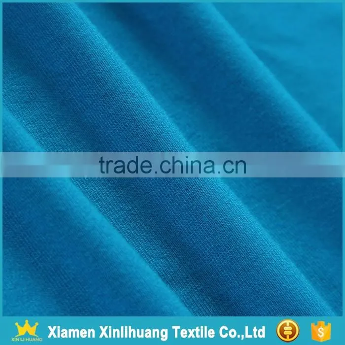 High Grade Breathable 95 Modal 5 Spandex Knit Fabric for T-Shirts