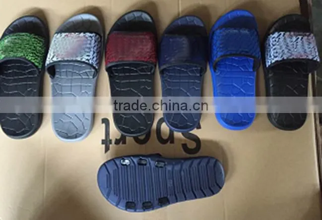 Liquidation Closeouts Branded Summer Unisex Slippers Comfort Flat Heels Shoes Slides Slip On Slipper