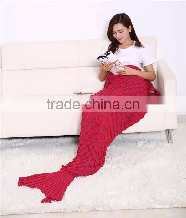 Best Price Western Sexy Adult Mermaid Tail Blanket ,Blanket in china