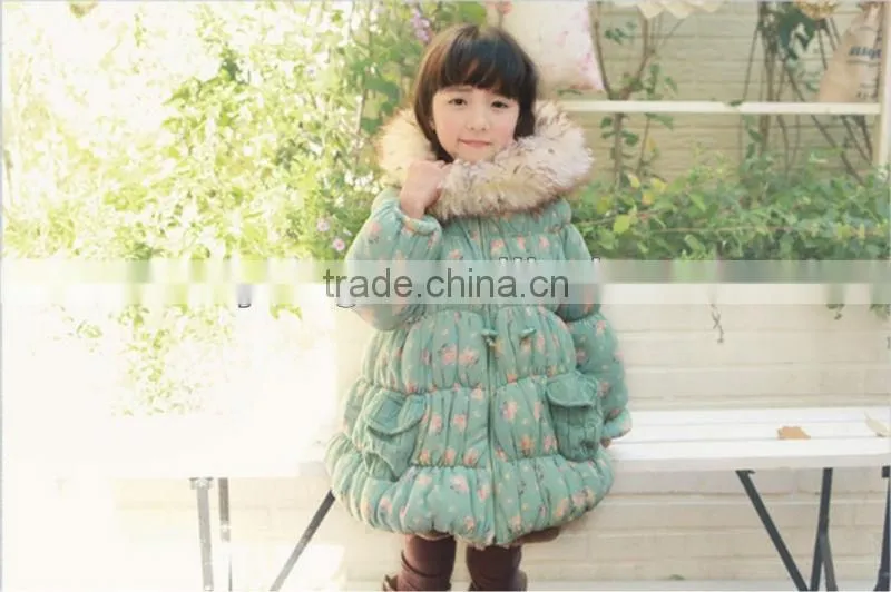 winter cotton fashion baby cute coat,kids garment