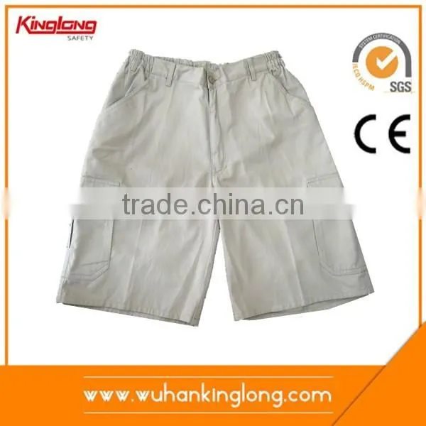 100%cotton 240GSM demin mens grey cheap mens work shorts