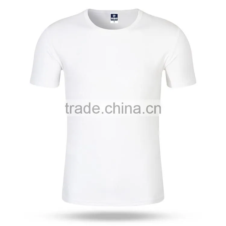 Hot sale custom 100% polyester mesh blank plain t-shirt for Marathon sports