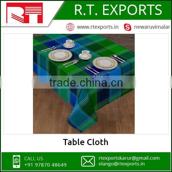 2017 Custom 100% Cotton Table Cloths