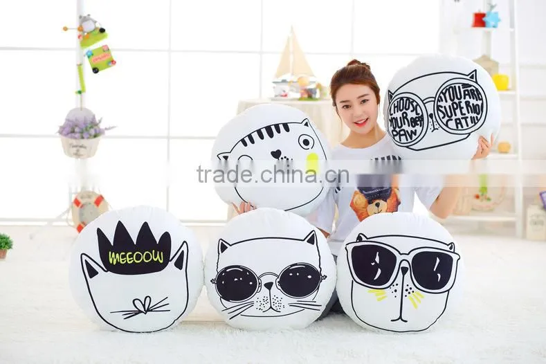 Ins Hot Sale Baby milk drink bottle cat rabbit shaped soft plush toys cushion pillow