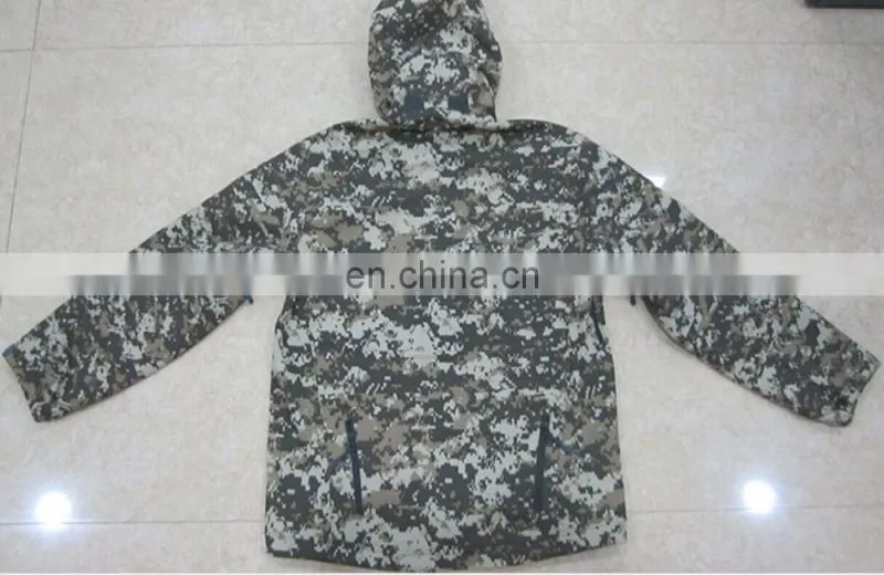 OEM custom fashion high quality men camouflage softshell jacket