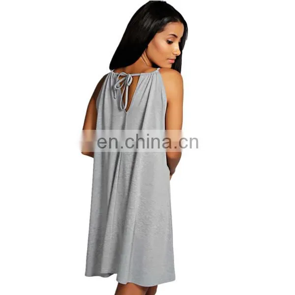 Modern mature ladies sexy beach party dress