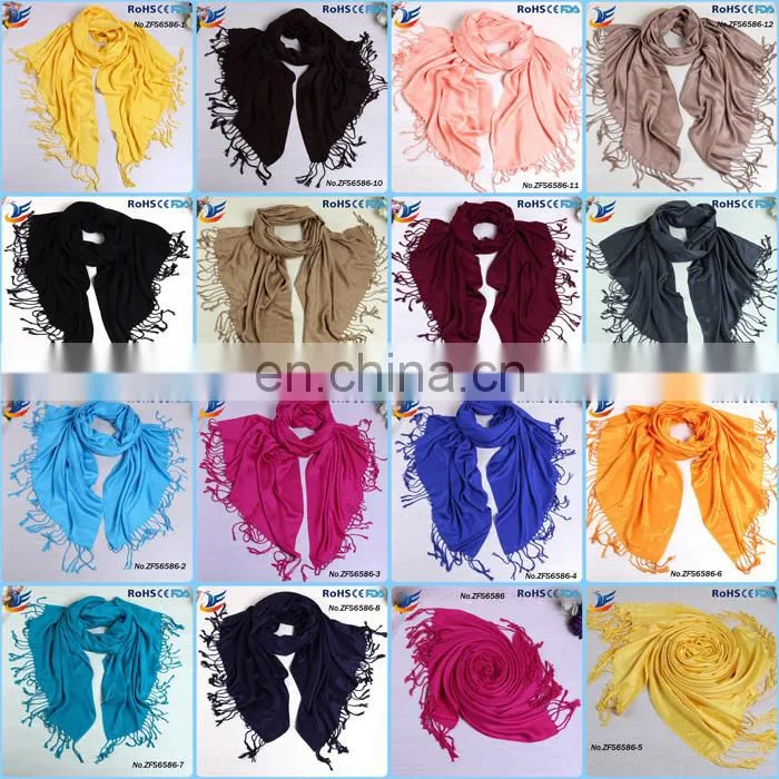 custom high quality pure cashmere scarf
