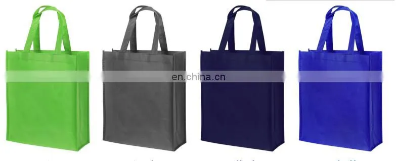 Promotion Colorful Reusable PP Printed Non Woven Shopping bag