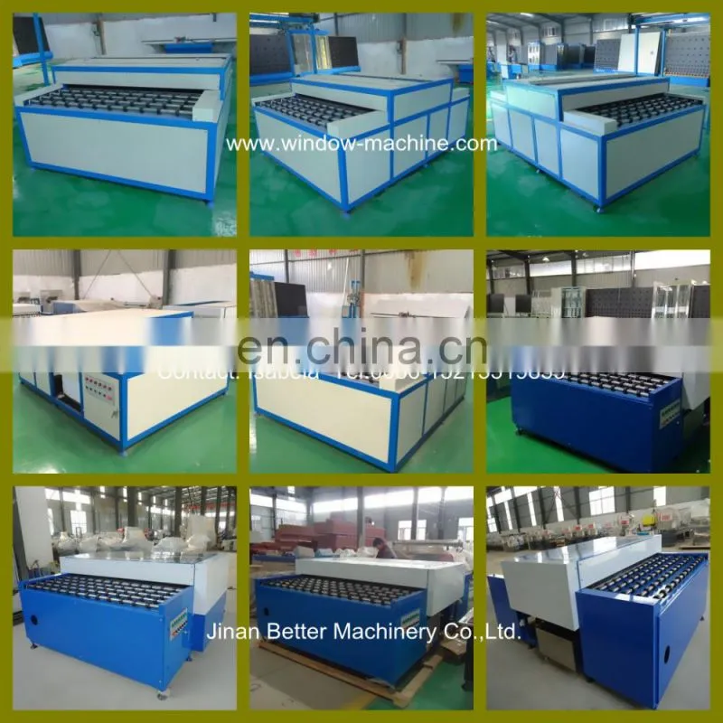 Vertical automatic washing glass machine for insulating glass production line