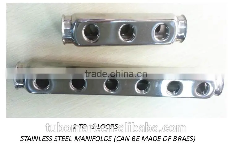 underfloor heating manifold floor heating system stainless steel manifolds