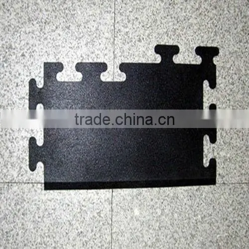 Anti-fatigue Resilient Gym Rubber Flooring