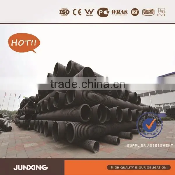 Virgin material 300mm hdpe polyethylene corrugated conduits