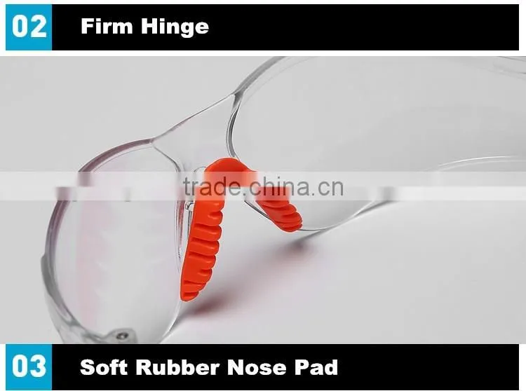 Factory wholesale clear electric welding lens safety glasses dustproof tanning eye protective goggles