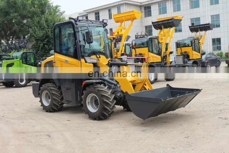 Mappower 1TON WL08 ZL10 910 Articulated Mini wheel loader With Various Attachments