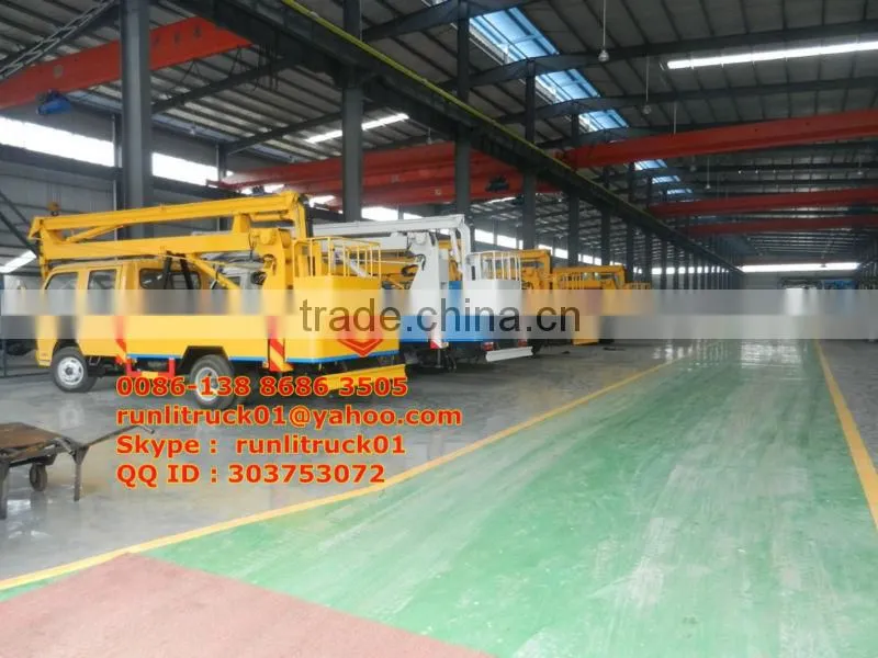 JAC 4*2 18 miter aerial lifts,high-altitude operation truck,over head working truck
