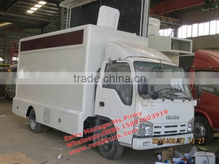 FORLAND MINI LED truck Multi color led display/full color P6/P8/P10 outdoor led display