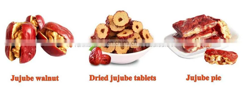 Date palm jujube pitter zizyphus jujuba pitting machine dates processing machine