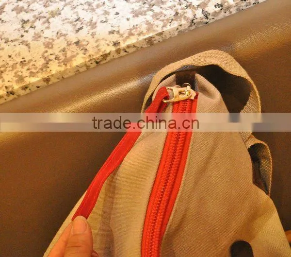 trendy canvas adult shool backpack