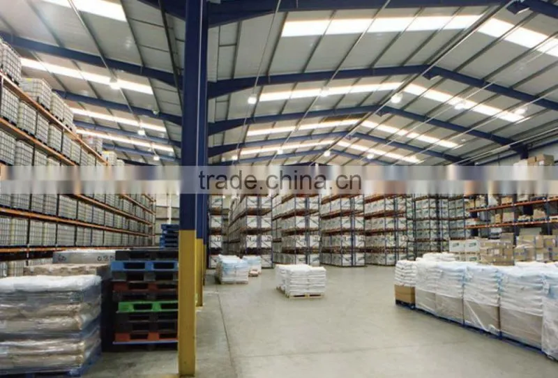Long span light steel fabrication warehouse
