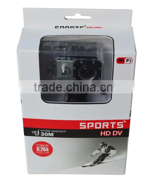 Sport action helmet camera