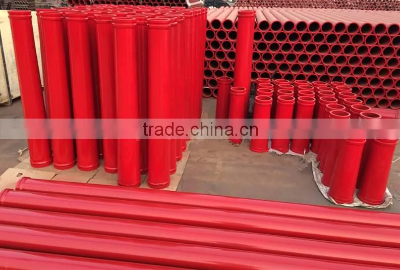 HD DN125-DN100 concrete pump carbon steel pipe reducer
