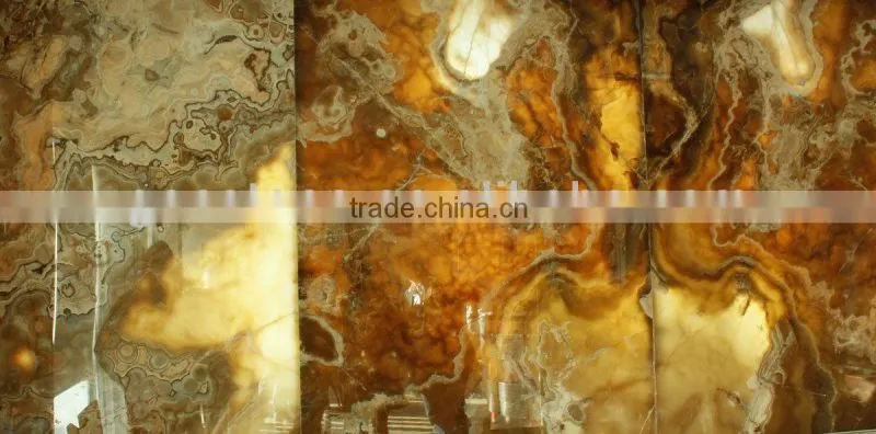 Multicolor Types Of Marble Onyx Slab