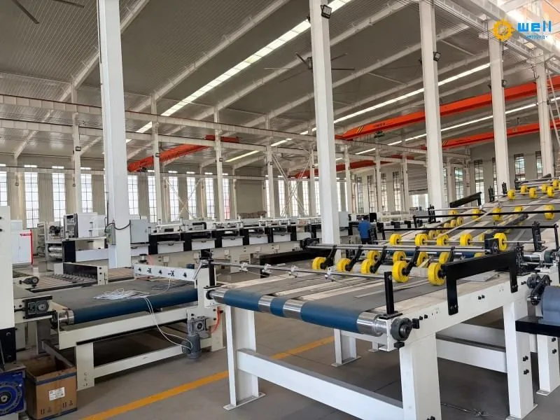 High speed grey board making line