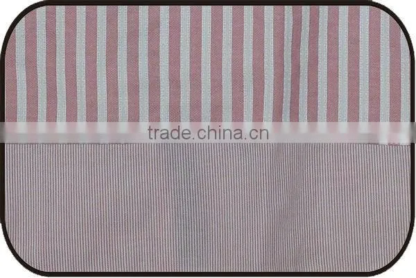 wide stripe cotton fabric flower