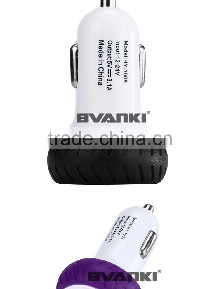 2016 trending products New Dual car usb charger quick charge 2.0 car charger Universal car phone charger bulk buy from china