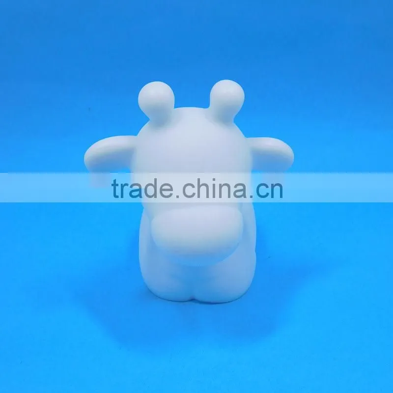 Cute LED PVC Beautiful Vynil Sheep toy with Colorful Flashing Night Light Decoration Indoor