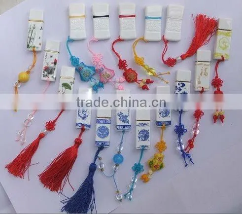 Beautiful new deisgn China ceramic usb flash drive with factory price