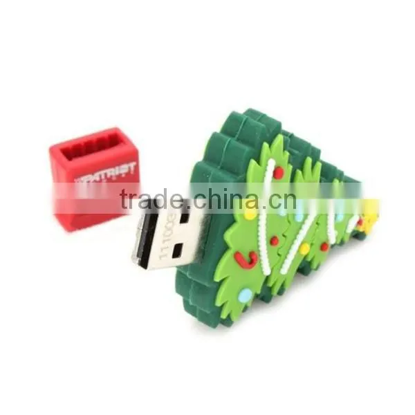 Factory cheapest price christmas usb, tree usb mini flash drives bulk cheap for promotional