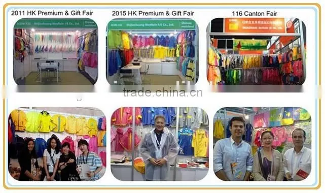 PE rain disposable poncho raincoat
