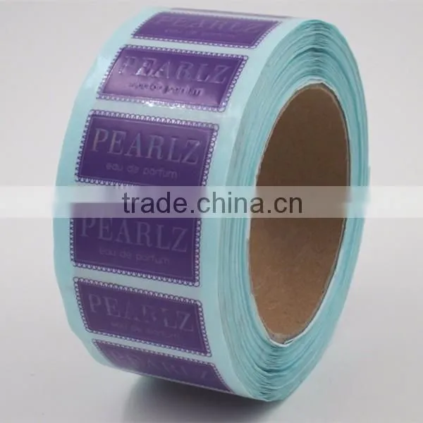 custom laser printing PVC label with high quality